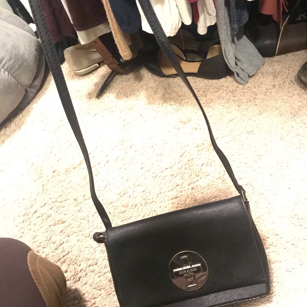 Kate spade crossbody bag black